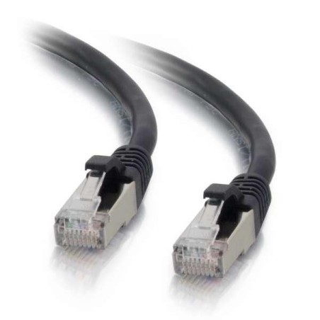 Mercodan KAT6A S/FTP 15m, black, Patch